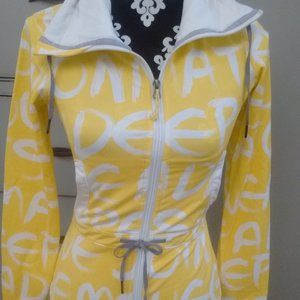 LULULEMON Yellow Manifesto VICTORY Jacket RARE Sz4
